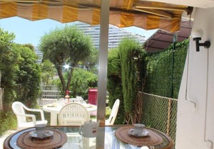 Charmant studio en RDJ, terrasse, jardin, proche mer et commerces, plein sud, 2 couchages - FR-1-252A-49