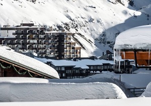 Classic studio for 4 with south balcony in Tignes in Tignes-Le Lavachet