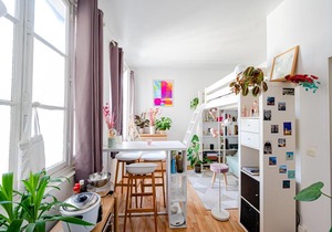Cosy studio in BELLEVILLE