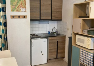 Cozy studio on 6th floor with piste access - Le Pleynet