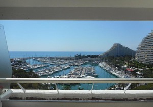 Location Appart Climatisé - 4 Couchages - Villeneuve-Loubet Plage - FR-1-252A-32