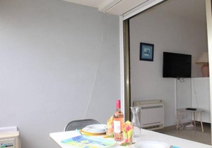 Studio cosy climatisé avec vue mer - 4 couchages, Villeneuve-Loubet Plage - FR-1-252A-17
