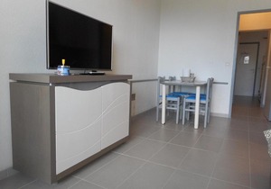 Studio Rénové en Bord de Mer avec Terrasse, Parking et Wifi à Villeneuve-Loubet - FR-1-252A-29