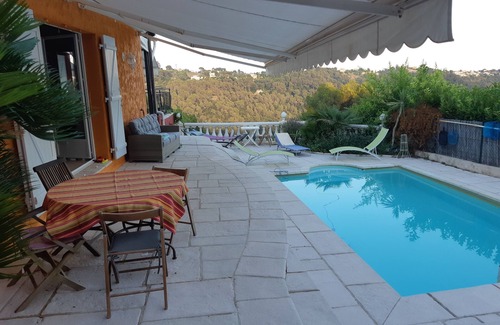 Vence House | Beautiful house - Pool - Stunning views. Between Vence and St Paul