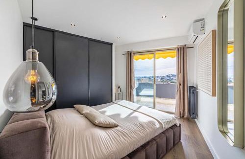 Le Cannet Apartment | CANNET - Appart 4 pers avec vue mer et belles terrasses