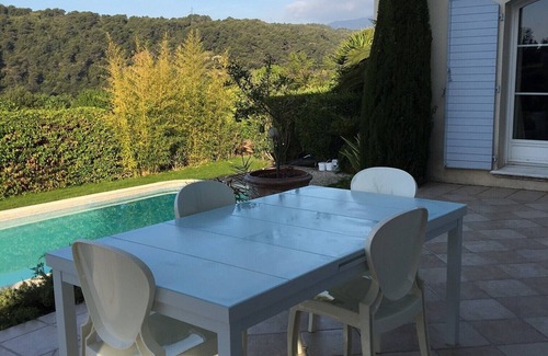 Vence House | Idyllic setting Bastide family view Saint Paul de Vence and sea
