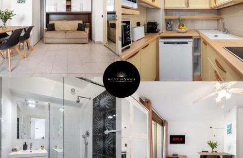 Menton Apartment | LE CAP SUD Résidence Calme avec Piscine - Proche Plage - Wifi - Garavan