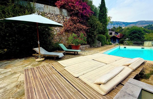 Menton Villa | Spectacular4-bedroom Villa- Private Pool, Sea Views and TropicalGardens.