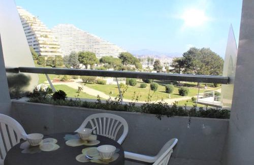 Villeneuve Loubet Beach Apartment | Studio Moderne avec Terrasse, Plage à 150m, Clim, Jardin et Tennis - FR-1-252A-5