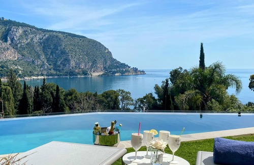 Eze House | Villa Piscine Bord DE MER EZE
