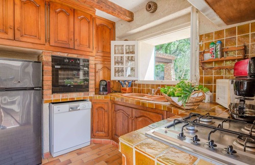 La Garde-Freinet House | Wonderful private villa for 8 people with A/C, WIFI, private pool, TV and terrace