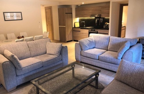 Arc-1600 Apartment | 1st floor, view ski slopes, fitness, swimming pool, sauna, hammam, terrace, ski locker, 90m²