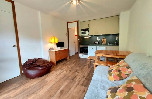 Plagne Centre Apartment | 1st floor, view mountain, balcony, tv, 33m², La Plagne