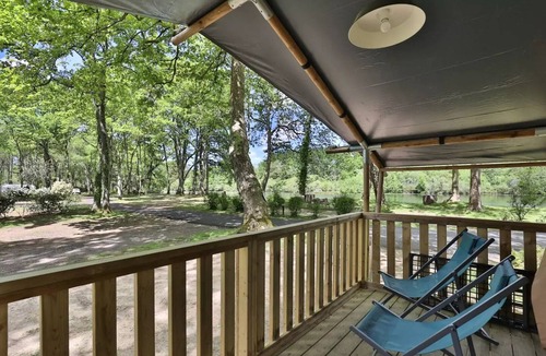 Saint-Paul-les-Dax Cabin | 3-Room Safari Lodge for 5 People + TV