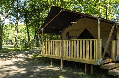 Saint-Paul-les-Dax Cabin | 3-Room Safari Lodge for 5 People + TV