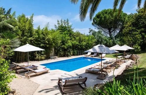 Valbonne Villa | 400m² Villa with Padel Court, Pool, and Volleyball Court