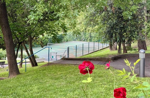 La Bocca Nord Apartment | 5 mm from the sea! Luxury air-conditioned accommodation, sea view, swimming pool, tennis court.