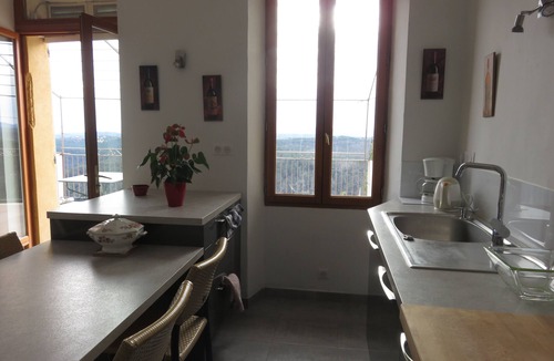 Saint-Cezaire-sur-Siagne Apartment | Apartment with terrace and panoramic view 180 ° Siagne valley near Grasse
