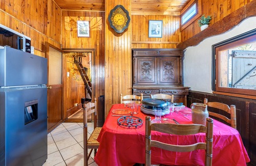 Albiez-le-Vieux Apartment | Apartment 'Balcon' with Mountain View