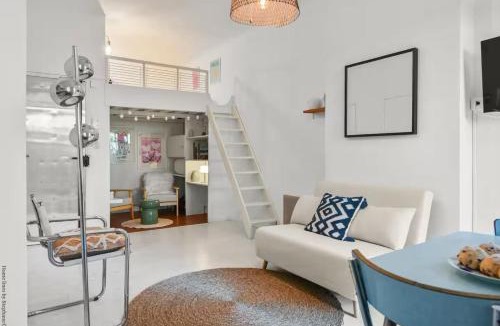 6th Arrondissement Apartment | Appartement avec terrasse & mezzanine Cœur du 6ème - La Plaine