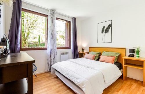 Aspin-en-Lavedan Apartment | Appartement calme Lourdes 5 min Pyrénées Parking inclus