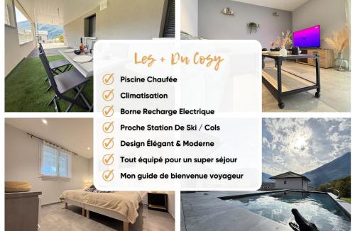 Saint-Avre Apartment | Appartement Le Cosy Proche Station Ski - Piscine