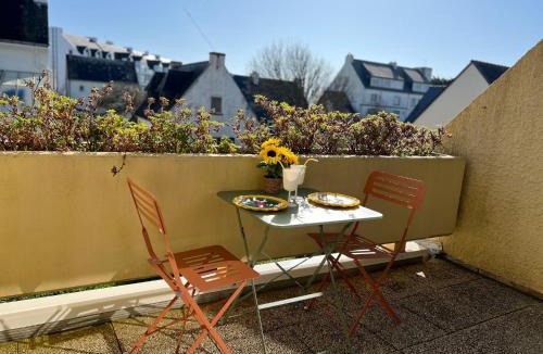 Le Pouldu Apartment | Ar Mor Adalyn - Balcon - parking privé - plages & GR34