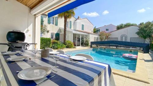 La Flotte Villa | Au calme, villa avec piscine