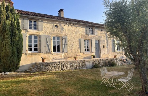 Montboyer House | Beautiful 16th Century Farmhouse with amazing views and private heated pool!