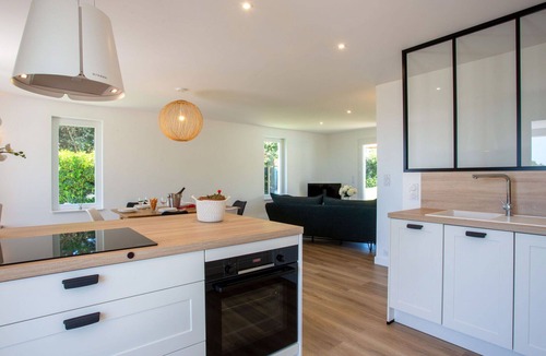 Prefailles House | Beautiful private villa for 6 guests with WIFI, private pool, TV and terrace