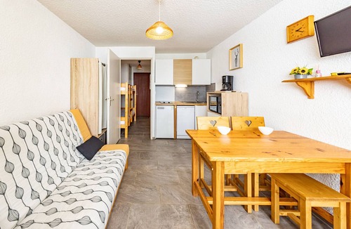 Montgellafrey Apartment | Bright 22m² studio with south-facing balcony in Saint-François-Longchamp
