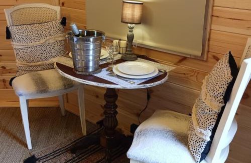 Ruch Ski Chalet | Cabane romantique avec Spa privé près de Saint-Émilion