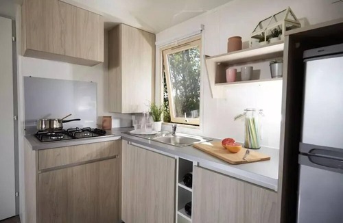 Bretignolles-sur-Mer House | Camping Les Alouettes* - Mobile Home Excellence 4 Rooms 6/7 People