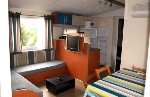 Fumel House | Campsite Les Catalpas * - H26 Mobilhome CLIM 3 ch 6 persons