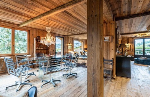Demi-Quartier Ski Chalet | Chalet, 2nd floor, terrace, fireplace or stove, tv, 350m², Combloux