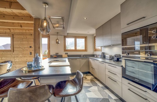 Sallanches Ski Chalet | Chalet Facing Mont-Blanc: Breathtaking Mountain Views, Near Megève