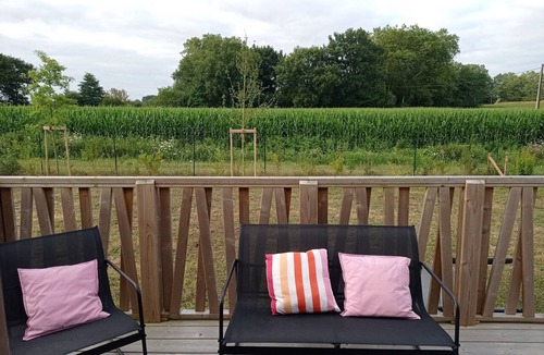 Saubrigues Ski Chalet | Chalet for 6 people, quiet, wellness area, near Capbreton/Hossegor