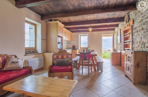 Montricher-Albanne Apartment | Chalet 'Le Lagopede' with Mountain View and Wi-Fi