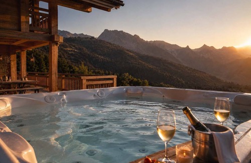 Manigod Ski Chalet | Chalet Serbijanka with Jacuzzi Sauna Hammam and Private Spa for 14 Guests