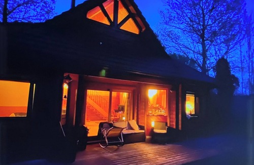 Lasseube House | Chalet with view of the Pyrenees Quiet, wooded setting Terrace with SPA