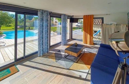 Cierzac House | Charmante maison avec piscine