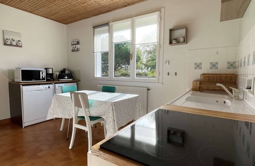 Barbatre House | Charming 2-Bedroom House Close to Beach with Large Garden & Garage
