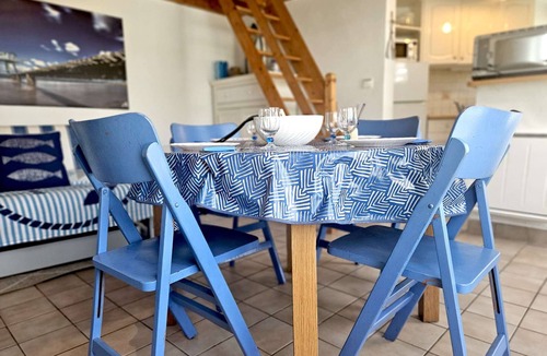 Saint-Hilaire-de-Riez House | Charming 3-room house with mezzanine, terrace & parking, 5km from beaches - sleeps 6