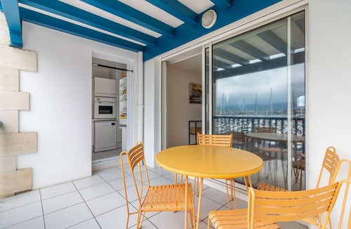 Hendaye Apartment | Charming one-bedroom apartment at the Hendaye harbor, within walking distance of the beach and in a peaceful setting