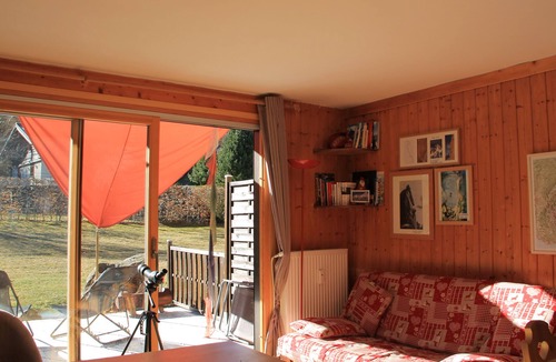 Le Lavancher Apartment | Comfortable Apartment With Terrace In Chamonix