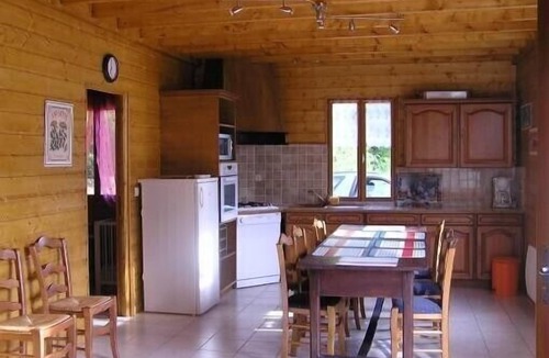 Moux-en-Morvan Ski Chalet | Comfortable waterside chalet with private pond fishing in the Morvan.