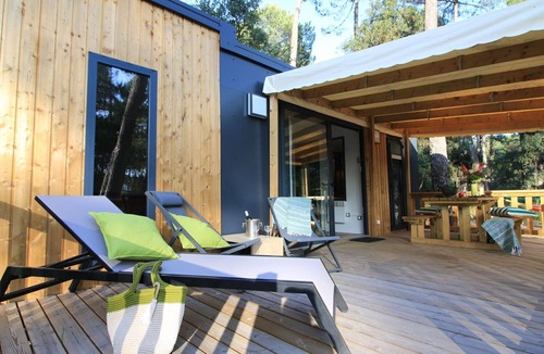 Ondres House | Cosy apartment in villa for 4 people with A/C, pool, WIFI, TV, terrace and pets allowed