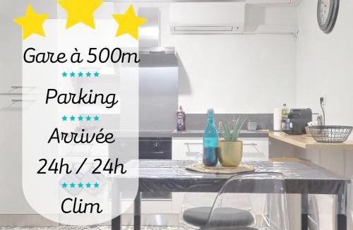 Agen Apartment | Cosy flat proche Gare & Parking - clim
