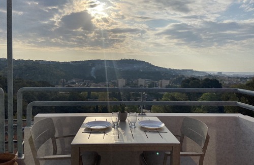 La Bocca Nord Apartment | Cozy apartment with sea view, swimming pool, tennis and golf