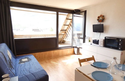 Piau Engaly Apartment | Cozy studio with mountain view - 4 guests